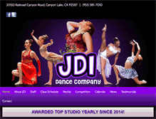 Tablet Screenshot of jdidance.com